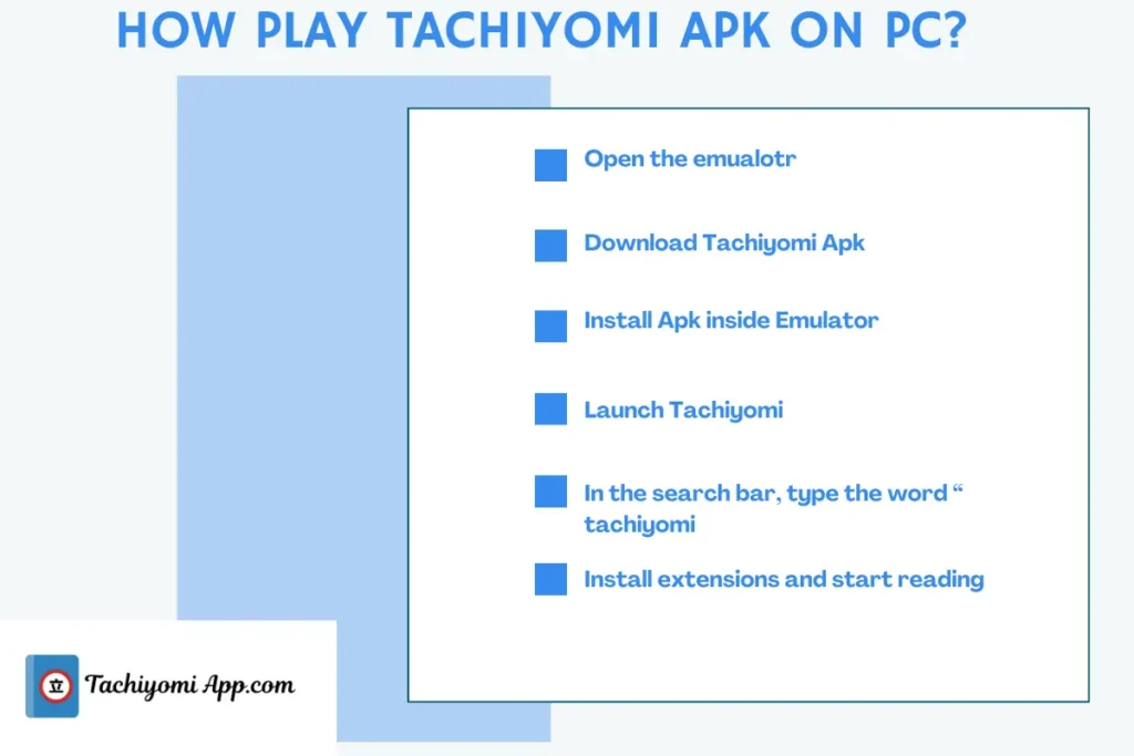 Tachiyomi PC playing guide