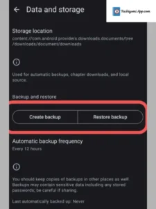 Advance features of tachiyomi latest version