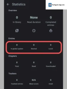 Adjust download setting in tachiyomi app